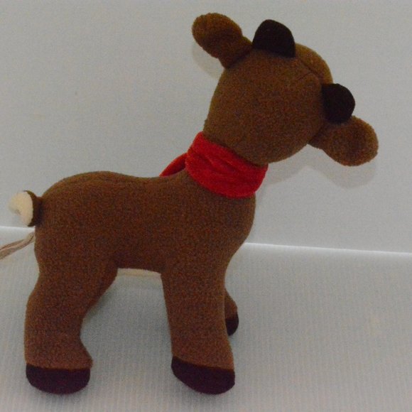Dan Dee Rudolph Plush Christmas Lovey Soft Toy 9" - Picture 5 of 9
